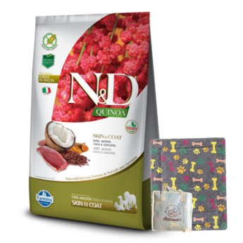 Imagen de Alimento NYD Perro Quinoa y Pato Piel Sensible 10 kg + Regalo