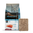 Imagen de Alimento BRAVERY Gato Adulto Castrado Sabor Salmón 7 kg + Regalo