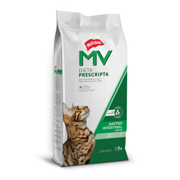 Imagen de Alimento HOLLIDAY MV Gato Gastrointestinal 2 Kg