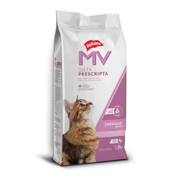 Imagen de Alimento HOLLIDAY MV Gato Obesidad 2 Kg