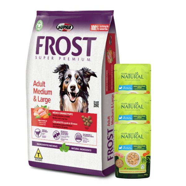Imagen de Alimento FROST Perro Adulto Raza Mediana y Grande 15 + 2 kg + Regalo