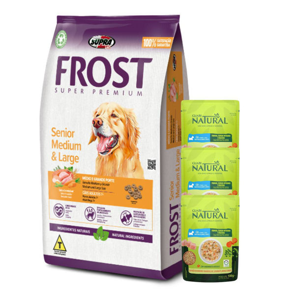 Imagen de Alimento FROST Perro Senior Raza Mediana y Grande 15 kg + Regalo