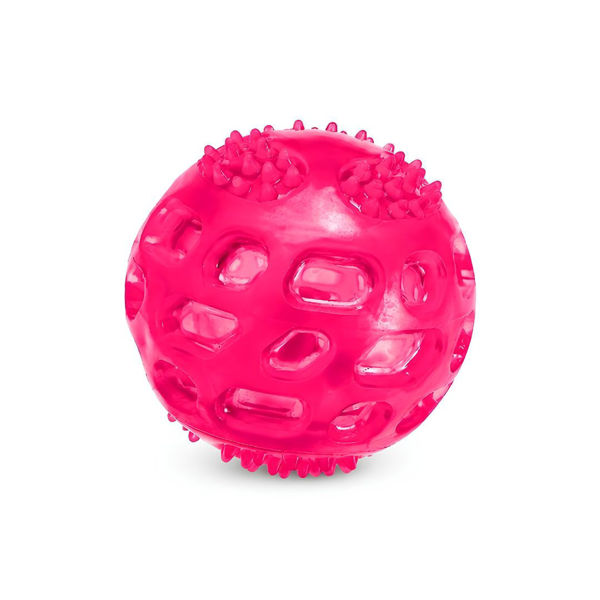 Imagen de Juguete Para Perro PEPITO Pelota Tpr Rosada 6 cm