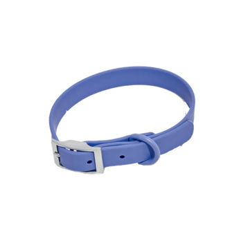 Imagen de Collar Para Perro PEPITO Talle M Celeste Lunar