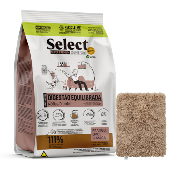 Imagen de Alimento SELECT BY MONELLO Perro Adulto Raza Mediana y Grande 15 kg + Regalo