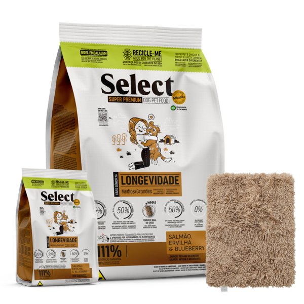 Imagen de Alimento SELECT BY MONELLO Perro Senior Raza Mediana y Grande 7 kg + Regalo