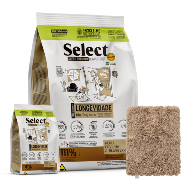 Imagen de Alimento SELECT BY MONELLO Perro Senior Raza Mini y Pequeña 7 kg + Regalo