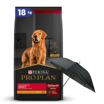 Imagen de Alimento PROPLAN Perro Adulto Raza Mediana 15 + 3 kg + Regalo