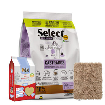 Imagen de Alimento SELECT BY MONELLO Gato Adulto Castrado 7 kg + Regalo