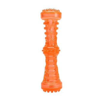 Imagen de Juguete Para Perro PEPITO Palo Tpr Grande Naranja 18 cm