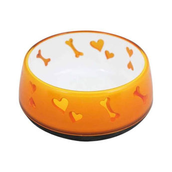 Imagen de Comedero Bowl AFP Perro Cachorro Grande Color Naranja