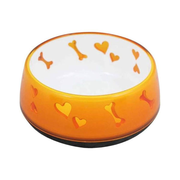 Imagen de Comedero Bowl AFP Perro Cachorro Grande Color Naranja