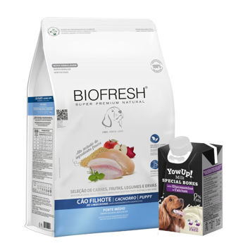 Imagen de Alimento BIOFRESH Perro Cachorro Raza Mediana 15 kg + Regalo