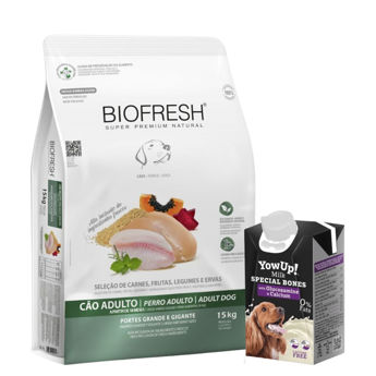 Imagen de Alimento BIOFRESH Perro Adulto Raza Grande 15 kg + Regalo