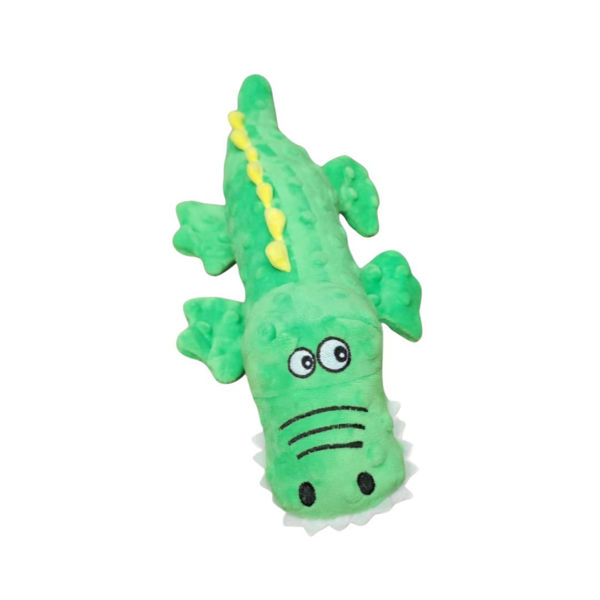 Imagen de Juguete Para Perro LILI MASCOTA Peluche Cocodrilo