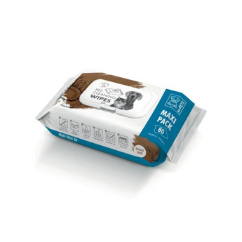 Imagen de Toallitas Húmedas M-PETS Aroma Coco - 80 Unidades