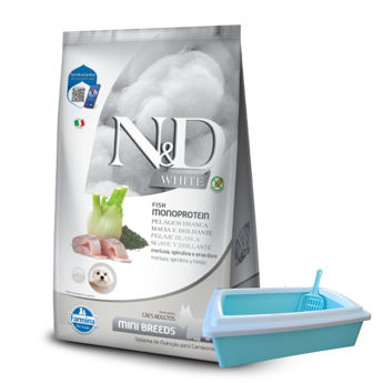 Imagen de Alimento NYD White Perro Adulto Raza Pequeña y Mini 7 Kg + Regalo