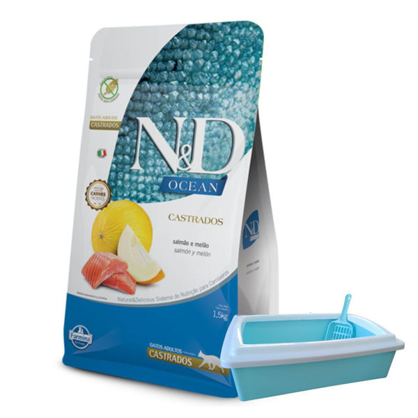 Imagen de Alimento NYD Ocean Gato Adulto Castrado 7,5 kg + Regalo