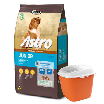 Imagen de Alimento ASTRO Perro Junior Cachorro 14 kg + Regalo