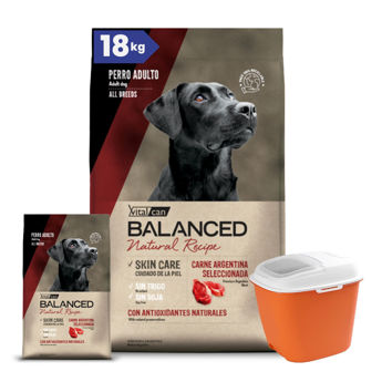 Imagen de Alimento VITALCAN Perro BALANCED Adulto Carne Argentina 15 + 3 kg + Regalo