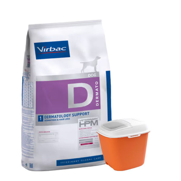 Imagen de Alimento VIRBAC HPM Perro Dermatology 12 kg + Regalo