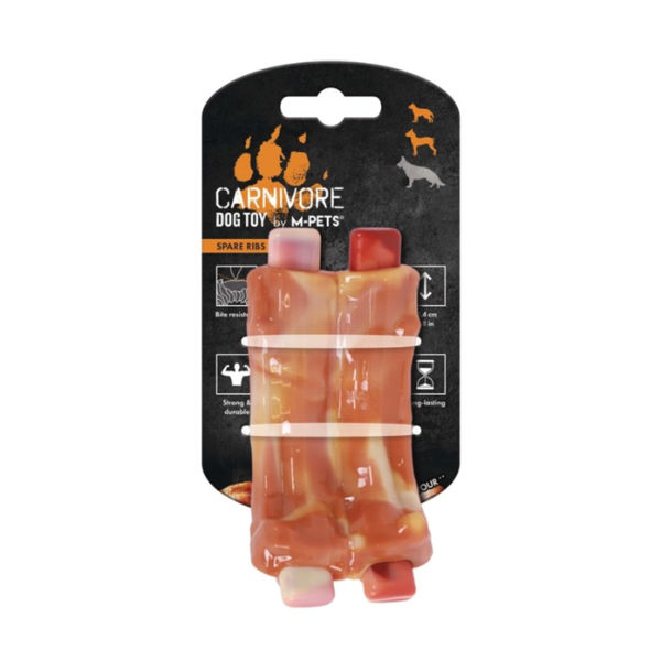 Imagen de Juguete Para Perro M-PETS Carnivore Costilla Sabor Bacon