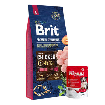 Imagen de Alimento BRIT Perro Cachorro Raza Grande 15 kg + Regalo