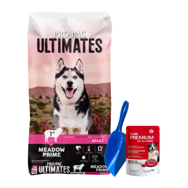 Imagen de Alimento PRO PAC Perro Meadow Prime Adulto 12 kg + Regalo