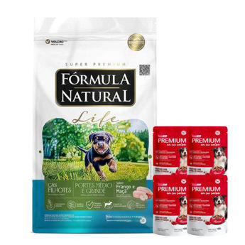 Imagen de Alimento FORMULA NATURAL Life Perro Cachorro Raza Mediana y Grande 15 kg + Regalo