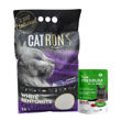 Imagen de Arena Sanitaria Aglomerante CATRON Olor Lavanda 10 Lts