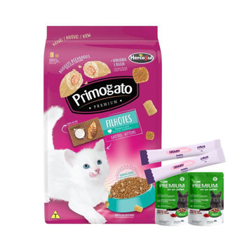 Imagen de Alimento PRIMOGATO Premium Gato Cachorro 10 kg + Regalo