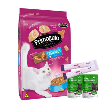 Imagen de Alimento PRIMOGATO Premium Gato Adulto Castrado 10 kg + Regalo