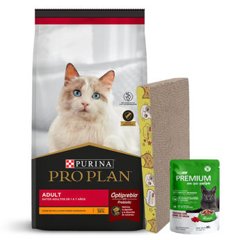 Imagen de Alimento PROPLAN Gato Adulto 15 kg + Regalos