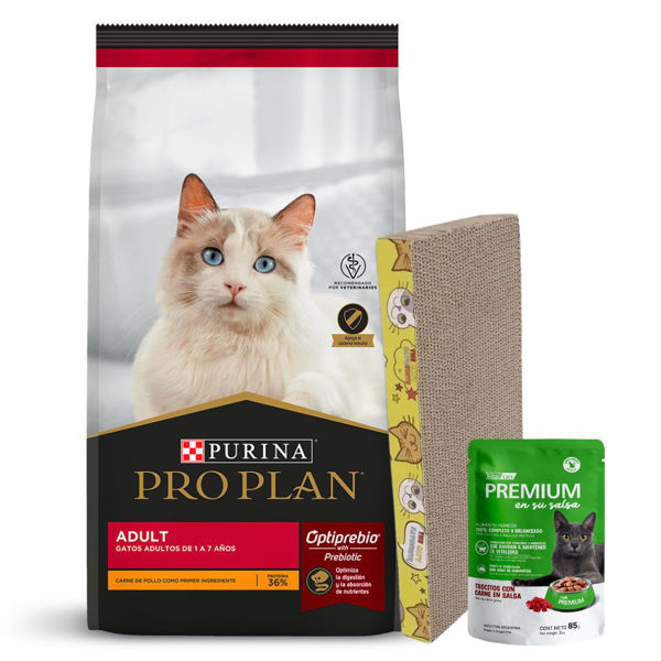 Imagen de Alimento PROPLAN Gato Adulto 15 kg + Regalos