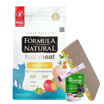 Imagen de Alimento FORMULA NATURAL Fresh Meat Gato Adulto 10 kg + Regalo