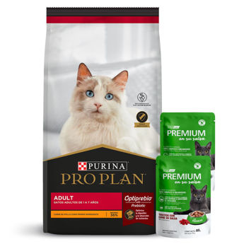 Imagen de Alimento PROPLAN Gato Adulto 7,5 kg + Regalo