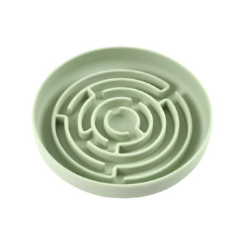 Imagen de Comedero Para Perro PEPITO Bowl Come Lento Laberinto Verde Pastel