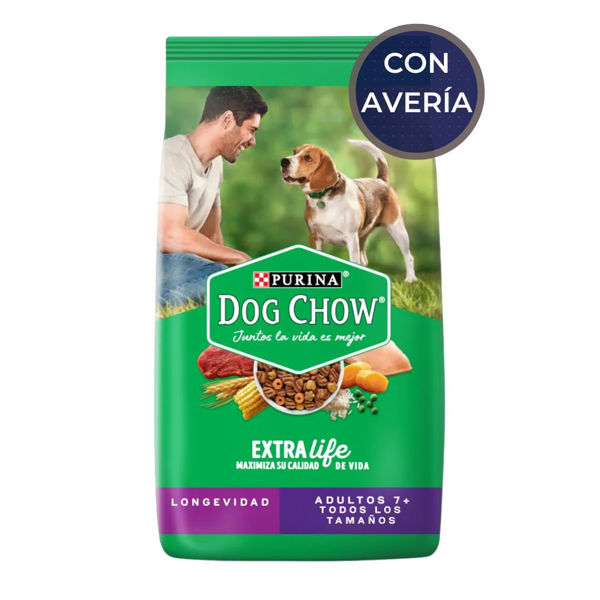 Imagen de Alimento DOG CHOW Perro Longevidad Todas las Razas 21 Kg / Con Avería