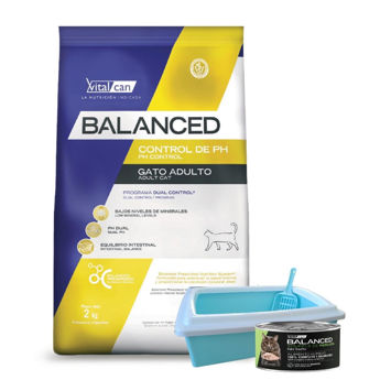 Imagen de Alimento VITALCAN BALANCED Gato Adulto Control de PH 7,5 kg + Regalo