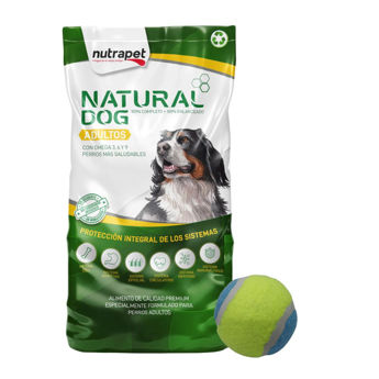 Imagen de Alimento NATURAL DOG Perro Adulto 7  kg + Regalo
