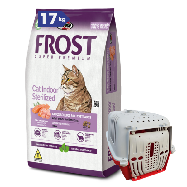 Imagen de Alimento FROST Gato Cat Indoor 15 + 2 kg + Regalo