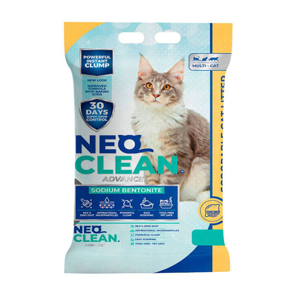 Imagen de Arena Sanitaria NEO CLEAN Aglomerante Aroma Limón 4.15 Kg