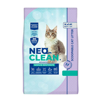 Imagen de Arena Sanitaria NEO CLEAN Aglomerante Aroma Lavanda 25 Kg
