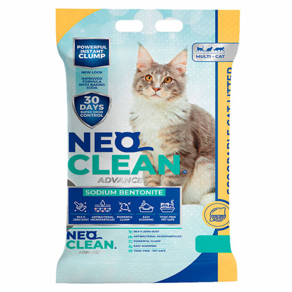 Imagen de Arena Sanitaria NEO CLEAN Aglomerante Aroma Limón 8.3 Kg
