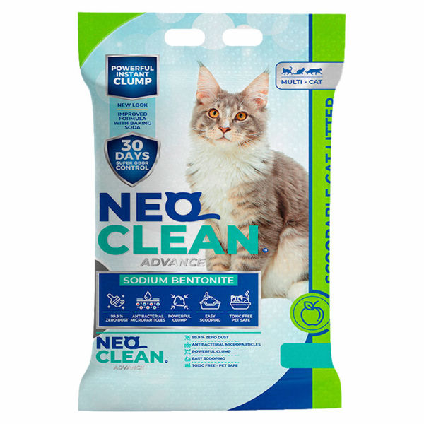 Imagen de Arena Sanitaria NEO CLEAN Aglomerante Aroma Manzana 4.15 Kg