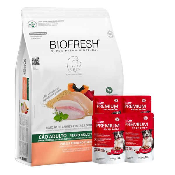Imagen de Alimento BIOFRESH Perro Adulto Raza Pequeña 10,1 kg + Regalo