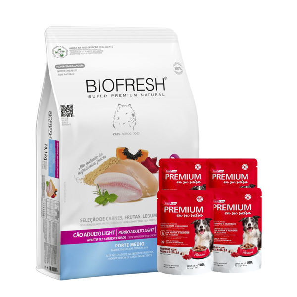 Imagen de Alimento BIOFRESH Perro Light Raza Mediana 10 kg + Regalo