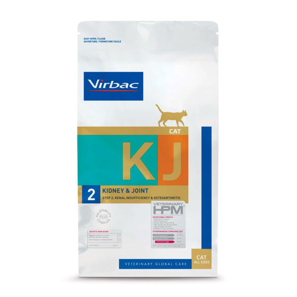 Imagen de Alimento HPM VIRBAC Gato Kidney & Joint Etapa 2 1.5 Kg