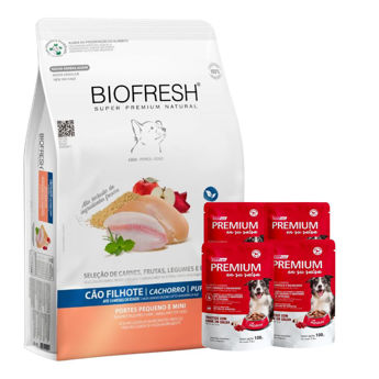 Imagen de Alimento BIOFRESH Perro Cachorro Raza Pequeña 10,1 kg + Regalo