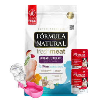 Imagen de Alimento FORMULA NATURAL Perro Fresh Meat Cachorro Raza Grande 12 kg + Regalo